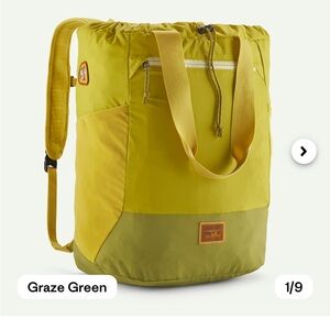 Patagonia Terravia Tote Pack 24L in Graze Green